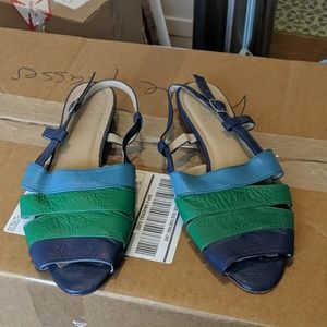 American apparel leather sandals